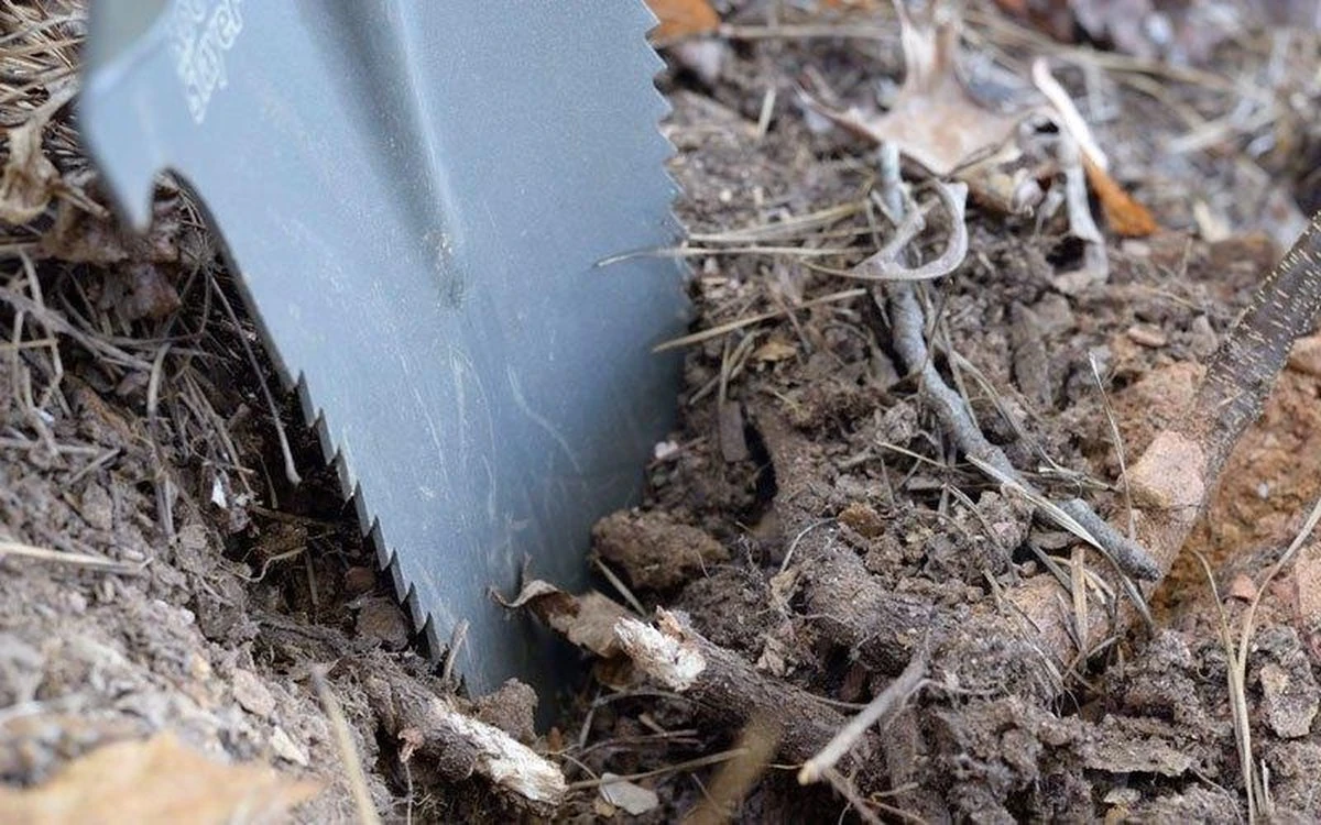 Root Slayer, Tuinschep Met Vlijmscherpe Messen - Tuingereedschap, Tuinschop, Bats, Spade, Schep, Schop, 8 Root Slayer, Tuinschep Met Vlijmscherpe Messen - Tuingereedschap, Tuinschop, Bats, Spade, Schep, Schop, - Afbeelding 6