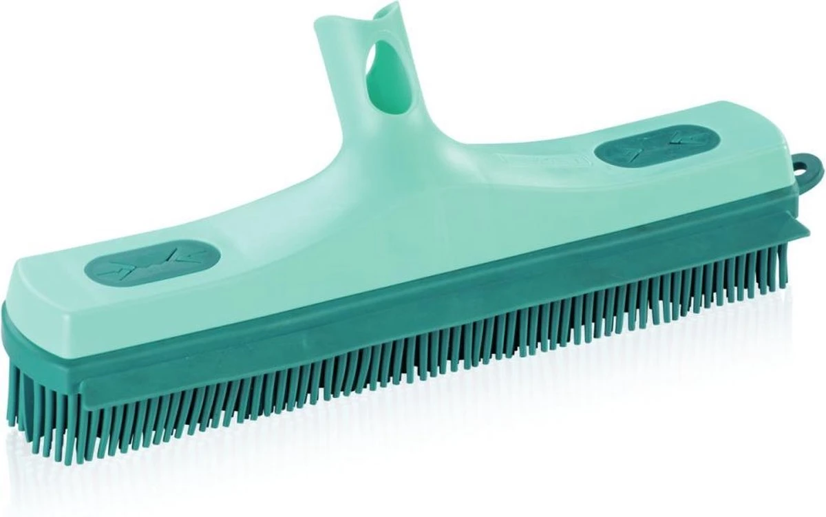 Leifheit Suprabezem Rubberen Bezemkop - Click Systeem - 30 Cm Veegbreedte 3 Leifheit Suprabezem Rubberen Bezemkop - Click Systeem - 30 Cm Veegbreedte