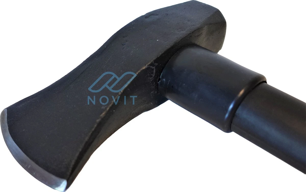 Novit Kloofbijl XL - Bijl Met Fiberglass Handvat 3kg 4 Novit Kloofbijl XL - Bijl Met Fiberglass Handvat 3kg - Afbeelding 2