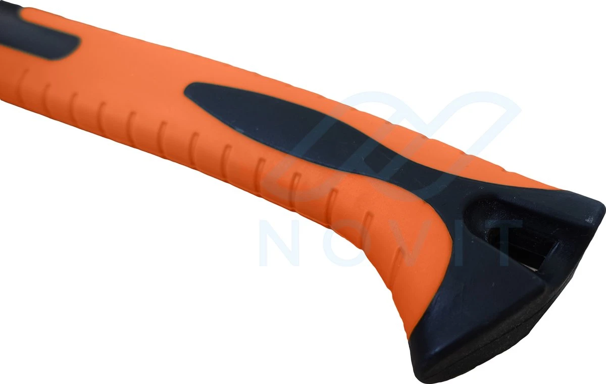 Novit Kloofbijl 1kg - Bijl Met Fiber Handvat - Handbijl - Hakbijl 5 Novit Kloofbijl 1kg - Bijl Met Fiber Handvat - Handbijl - Hakbijl - Afbeelding 3