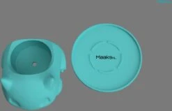 Merkloos Pokémon Bulbasaur Bloempot - Inclusief Opvangschaal - Teal -Tuinen Speciaal Winkel 1200x773