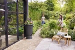 Elho Green Basics Regenton Plus 105 - Regenton Voor Kweken En Oogsten - Ø 58.4 X H 80.4 Cm - Zwart/Living Black -Tuinen Speciaal Winkel 1200x800 88