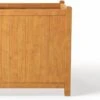 Houten Plantenbak Met Wieltjes 50x50 - Geolied Duurzaam FSC Acaciahout – Bloembak Buiten - Plantenbakken Buiten - Perfecthomeshop -Tuinen Speciaal Winkel 1200x842 8