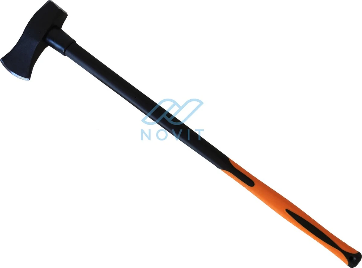 Novit Kloofbijl XL - Bijl Met Fiberglass Handvat 3kg 3 Novit Kloofbijl XL - Bijl Met Fiberglass Handvat 3kg