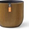 Capi Europe - Bloempot Bol Groove - 23x21 - Goud - Bloempot Voor Binnen - BGVGB134 2 Capi Europe - Bloempot Bol Groove - 23x21 - Goud - Bloempot Voor Binnen - BGVGB134 -Tuinen Speciaal Winkel 1200x940 1