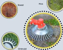 Merkloos Onkruidborstel Voor Bosmaaier | 200mm 20 Cm Staalborstel Nieuw | Universele Onkruidborstel 200 Mm - Onkruidverwijderaar - Voegenborstel - Grastrimmer -Tuinen Speciaal Winkel 1200x954 4