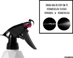 Hanamura Plantenspuit – Sprayflacon – Waterverstuiver – Wit – 600ml 9 Hanamura Plantenspuit – Sprayflacon – Waterverstuiver – Wit – 600ml -Tuinen Speciaal Winkel 1200x963 3