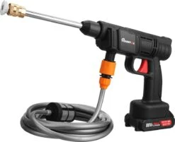 Merkloos Elektrische Accu-Hogedrukreiniger - 1.2mpa - Multifunctioneel Mondstuk - Draagbaar Oplaadbaar Snoerloos - Reinigingsspuitpistool - Met Rijke Accessoires - Voor Auto, Tuin, Terras, Raam - Zwart 25 Merkloos Elektrische Accu-Hogedrukreiniger - 1.2mpa - Multifunctioneel Mondstuk - Draagbaar Oplaadbaar Snoerloos - Reinigingsspuitpistool - Met Rijke Accessoires - Voor Auto, Tuin, Terras, Raam - Zwart -Tuinen Speciaal Winkel 1200x976 5