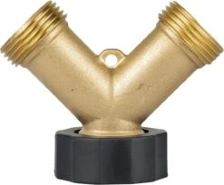 Sens Design Waterverdeler 2-weg – Messing – Past Op Europese Kranen -Tuinen Speciaal Winkel 1200x991 3