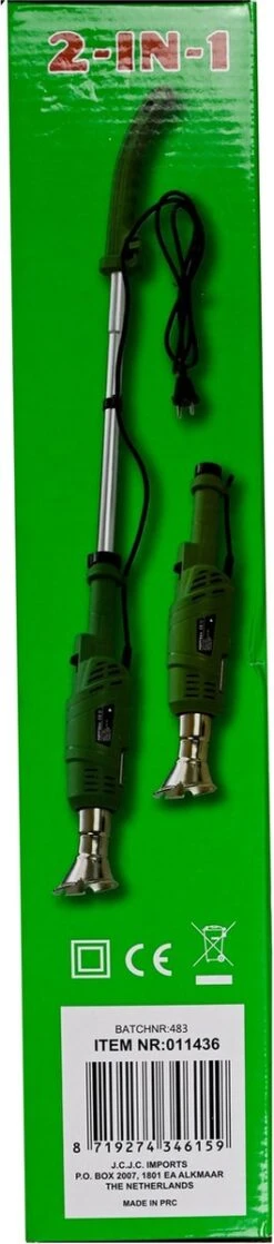 Hofftech Weed Burner Elektrische Onkruidbrander - 2000W - Max. 600 °C - BBQ Aansteker -Tuinen Speciaal Winkel 265x1200