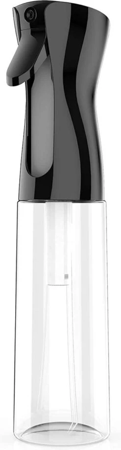 Transparante Plantenspuit Met Verstuiver 300ml Zwart - Plantensproeier - Mist Verstuiver - Water Verstuiver - Planten - Verstuiver - Sprayfles