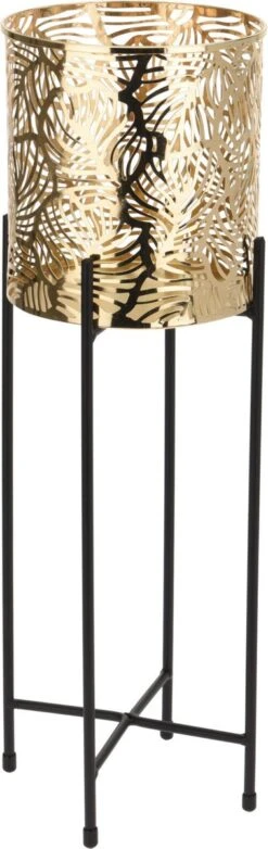 Set Van 2x Stuks Plantenpotten Goud Op Metalen Standaard 35 Cm En 45 Cm Hoogte 7 Set Van 2x Stuks Plantenpotten Goud Op Metalen Standaard 35 Cm En 45 Cm Hoogte -Tuinen Speciaal Winkel 379x1200