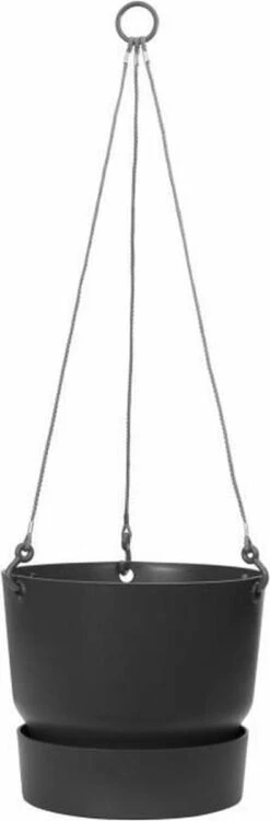 Elho Greenville Hangschaal 24 - Bloempot Voor Balkonbuiten - Ø 23.5 X H 20.5 Cm - Zwart/Living Black 13 Elho Greenville Hangschaal 24 - Bloempot Voor Balkonbuiten - Ø 23.5 X H 20.5 Cm - Zwart/Living Black -Tuinen Speciaal Winkel 395x1200