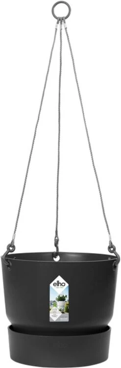 Elho Greenville Hangschaal 24 - Bloempot Voor Balkonbuiten - Ø 23.5 X H 20.5 Cm - Zwart/Living Black 11 Elho Greenville Hangschaal 24 - Bloempot Voor Balkonbuiten - Ø 23.5 X H 20.5 Cm - Zwart/Living Black -Tuinen Speciaal Winkel 397x1200