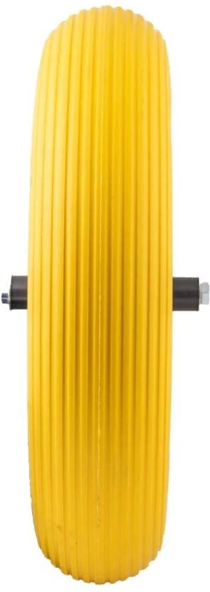 Merkloos Anti Lek Kruiwagenwiel 4.80/4.00-8 | Met As | Geel 4 Merkloos Anti Lek Kruiwagenwiel 4.80/4.00-8 | Met As | Geel - Afbeelding 2