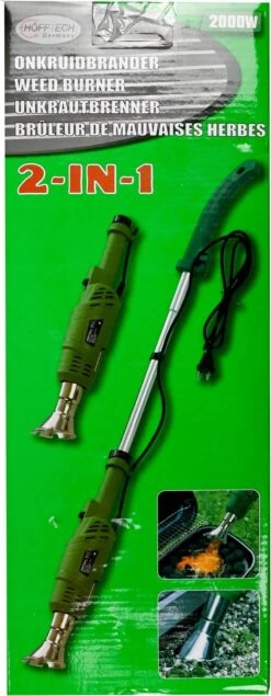 Hofftech Weed Burner Elektrische Onkruidbrander - 2000W - Max. 600 °C - BBQ Aansteker -Tuinen Speciaal Winkel 467x1200 2