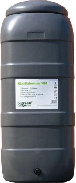 Harcostar Rainsaver Regenton 100 Liter Antraciet Met Vulautomaat En 3 Delige Voet -Tuinen Speciaal Winkel 498x1200 1