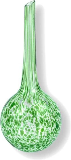 Merkloos Decopatent® 4 Stuks - Waterdruppelaar Voor Planten - Watergever - Glas - Waterbollen - Watergeefsysteem - Plantenbollen - Groen -Tuinen Speciaal Winkel 530x1200