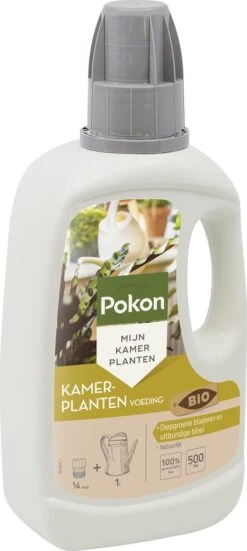 Pokon Bio Kamerplanten Voeding - 500ml - Plantenvoeding (bio) - 7ml Per 1L Water -Tuinen Speciaal Winkel 538x1200 2