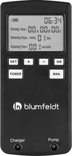 Blumfeldt Greenkeeper Automatisch Bewateringssysteem - Besproeiingscomputer - Druppelsysteem - Bewateringsautomaat Ideaal Tijdens Vakantie - Voor 60 Potplanten -Tuinen Speciaal Winkel 552x1200 1