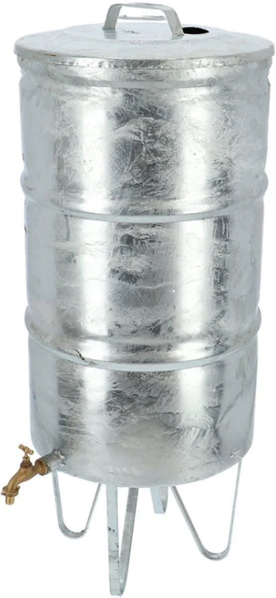 Esschert Design Zinken Regenton Om Regenwater In Op Te Vangen 95 Liter 3 Esschert Design Zinken Regenton Om Regenwater In Op Te Vangen 95 Liter