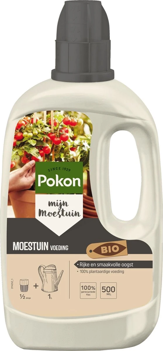 Pokon Bio Moestuinvoeding - 500ml - Plantenvoeding - 14ml Per 1l Water 7 Pokon Bio Moestuinvoeding - 500ml - Plantenvoeding - 14ml Per 1l Water - Afbeelding 5