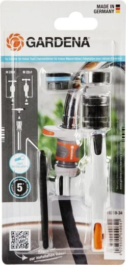 GARDENA Kraanverbindingsstuk Binnenshuis -Tuinen Speciaal Winkel 571x1200