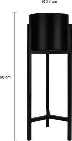 QUVIO Plantenstandaard Binnen - Inclusief Pot - Staande Plantenbak - Metaal - Bloempot - 22 X 22 X 60 Cm - Zwart 17 QUVIO Plantenstandaard Binnen - Inclusief Pot - Staande Plantenbak - Metaal - Bloempot - 22 X 22 X 60 Cm - Zwart -Tuinen Speciaal Winkel 611x1200 2