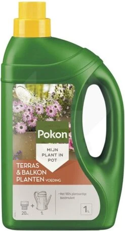 Pokon Terras & Balkonplanten Voeding - 1l - Plantenvoeding - 20ml Per 1L Water -Tuinen Speciaal Winkel 653x1200 1
