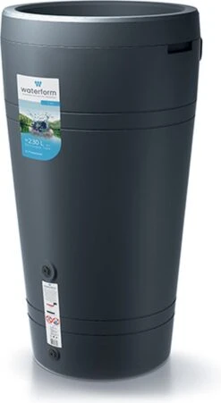 Tube - Regenton - 2-in-1 - 230 Liter - Antraciet 8 Tube - Regenton - 2-in-1 - 230 Liter - Antraciet -Tuinen Speciaal Winkel 657x1200