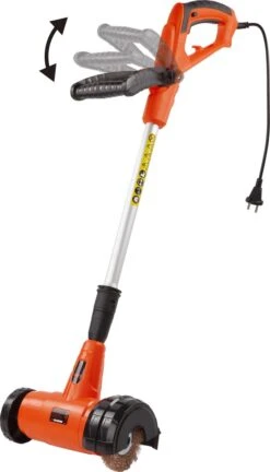 Kibani Elektrische Onkruidborstel 400W - Inclusief 2 Borstels - 11cm Diameter - Voegenreiniger - Stalen En Nylon Borstel - Voegenborstel - Onkruidverwijderaar - Onkruidverdelger - Voegborstel -Tuinen Speciaal Winkel 686x1200 3