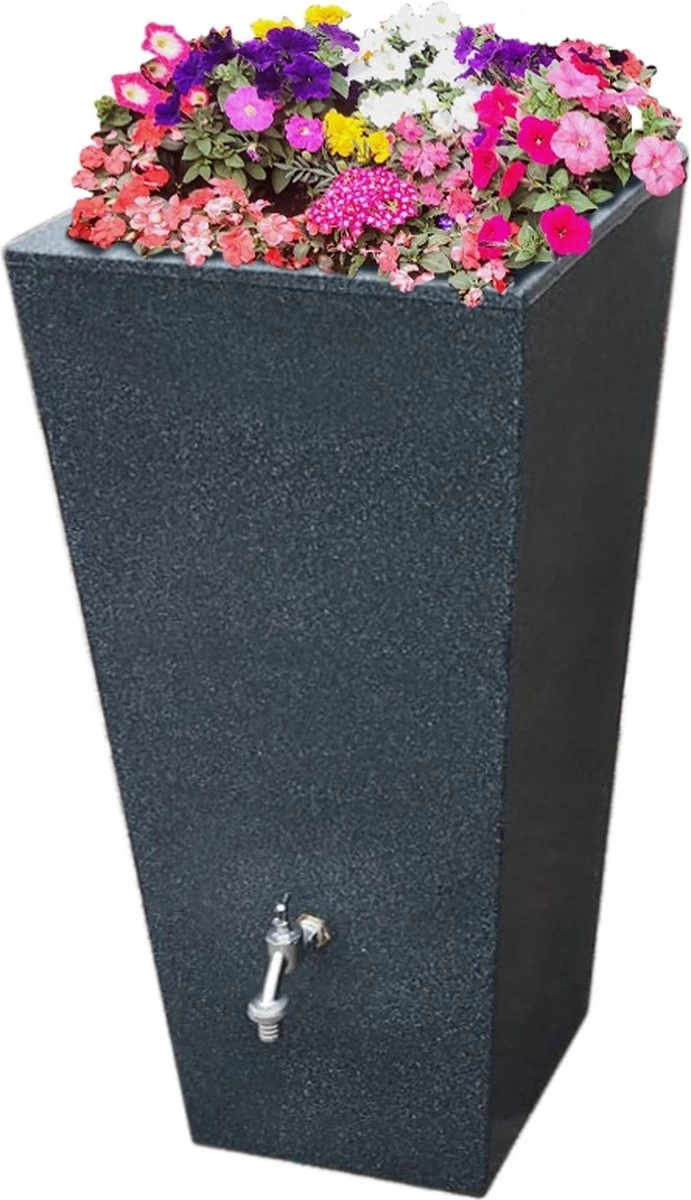 Prestige Manhattan 100L Regenton Zwart (incl. Kraantje) 3 Prestige Manhattan 100L Regenton Zwart (incl. Kraantje)