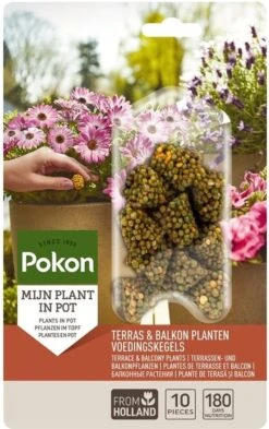 Pokon Voedingskegels Voor Terras- & Balkonplanten - 40 Stuks - 180 Dagen Voeding - Plantenvoeding -Tuinen Speciaal Winkel 754x1200 2