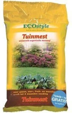ECOstyle Tuinmest Organische Meststof - Border & Siertuin - Natuurlijke Meststof Gazon - 120 Dagen Voeding- 50 M² - 5 KG -Tuinen Speciaal Winkel 767x1200 2