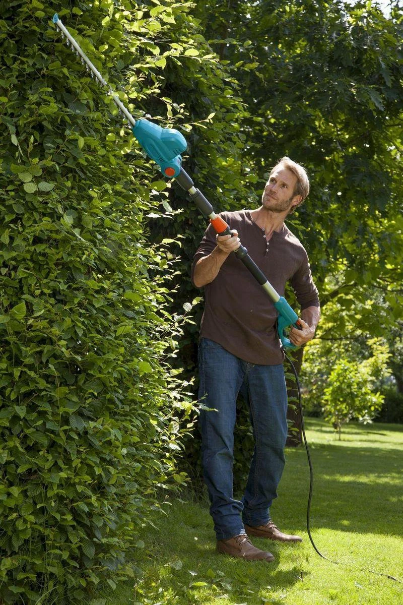 GARDENA - Telescopische THS 500/48 - Heggenschaar (gemotoriseerd) - 48 Cm Meslengte - 25 Mm Tandmes Opening 7 GARDENA - Telescopische THS 500/48 - Heggenschaar (gemotoriseerd) - 48 Cm Meslengte - 25 Mm Tandmes Opening - Afbeelding 5