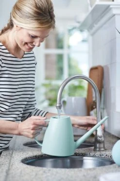 Elho Brussels Gieter 1,8l - Gieter Voor Binnenkweken En Oogsten - Ø 33.0 X H 17.0 Cm - Groen/Mint -Tuinen Speciaal Winkel 800x1200 64