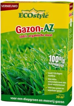 ECOstyle Gazon AZ Organische Gazonmest – Voor Diepgroen En Sterk Gazon – Geeft Tot 120 Dagen Voeding – Werkt Tegen Mos - 135 M² - 10 KG -Tuinen Speciaal Winkel 830x1200 6