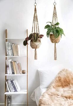 4 Stuks Luxe Jute Plantenhangers - Boho Handgeweven Katoen Hangpot Voor Binnen/Buiten - Hangende Bloempot Met Kralen - Macramé Touw/Koord Hangplant Houder - Bohemian Wandhanger Decoratie - Plant Hanger - Verticale Tuin Bloempothouder Planthanger 15 4 Stuks Luxe Jute Plantenhangers - Boho Handgeweven Katoen Hangpot Voor Binnen/Buiten - Hangende Bloempot Met Kralen - Macramé Touw/Koord Hangplant Houder - Bohemian Wandhanger Decoratie - Plant Hanger - Verticale Tuin Bloempothouder Planthanger -Tuinen Speciaal Winkel 836x1200