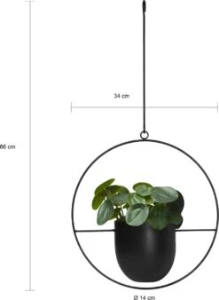 QUVIO Bloempot Hangend / Bloempotten Voor Binnen / Bloempotten / Bloempot Binnen / Bloempot Met Ophanghaak - Metaal -Tuinen Speciaal Winkel 876x1200 2