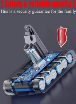 Vervangende Accu Batterij Geschikt Voor Dyson V8 Steelstofzuiger - 21.6V 6000mAh - V8 - SV10 - V8 Absolute – Fluffy – Animal – Dier – Geschikt Geschikt Voor Dyson Batterij -Tuinen Speciaal Winkel 881x1200 1