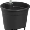 Elho Self-watering Insert 24 - Accessoires Voor Binnenaccessoires - Ø 23.7 X H 22.2 Cm - Zwart/Living Black -Tuinen Speciaal Winkel 894x1200