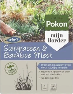 Pokon Siergrassen & Bamboe Mest - 1kg - Meststof - 3-in-1 Werking -Tuinen Speciaal Winkel 930x1200 1