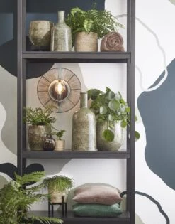 Mica Decorations Oliver Bloempot - H22 X Ø24 Cm - Terracotta - Groen -Tuinen Speciaal Winkel 942x1200 3