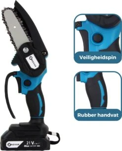 NovarGarden® Mini Kettingzaag NG1 - Met 2x Accu - Takkenzaag - Snoeizaag - Electrisch - Handzaag - Boomzaag - 21V 22 NovarGarden® Mini Kettingzaag NG1 - Met 2x Accu - Takkenzaag - Snoeizaag - Electrisch - Handzaag - Boomzaag - 21V -Tuinen Speciaal Winkel 970x1200 10