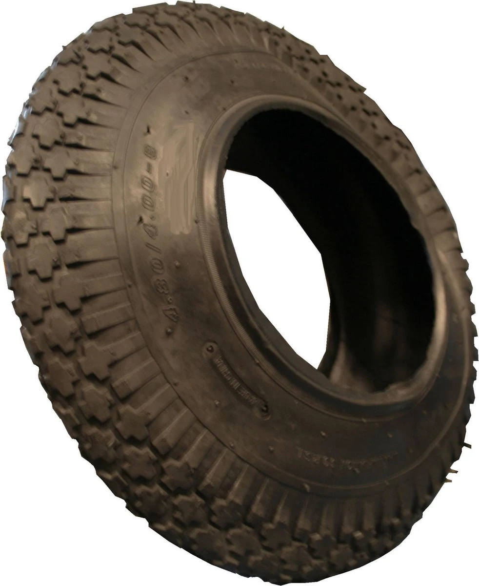 Benson Buitenband Kruiwagenwiel 4.80/4.00-8 – 39x39cm | Skelterwiel 4 Benson Buitenband Kruiwagenwiel 4.80/4.00-8 – 39x39cm | Skelterwiel - Afbeelding 2